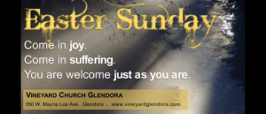 Resurrection Sunday @ Whitcomb Continuation High School | Glendora | California | United States