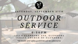 Outdoor Service!