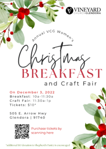 Women's Christmas Breakfast and Craft Fair