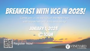 Breakfast with VCG at 2023!