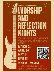 Worship and Reflection Nights @ Cruz Home